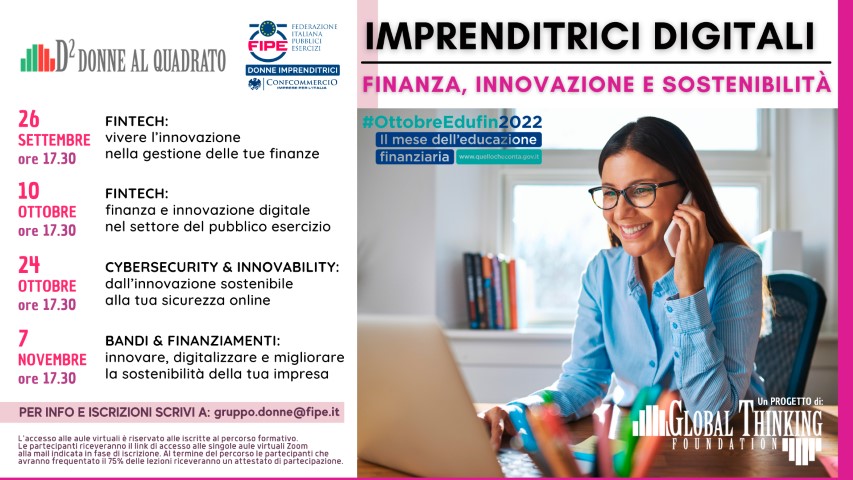 Comunicazione avvio corso GLT e Donne al quadrato