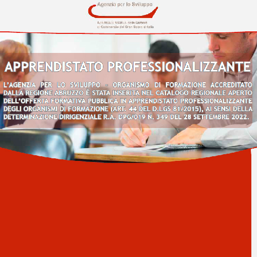 cciaa Apprendistato Professionalizzante: Formazione finanziata per le imprese