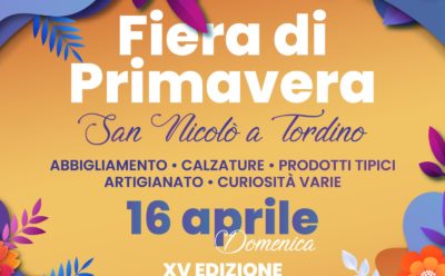 Fiera di Primavera XV Edizione Domenica 16 aprile