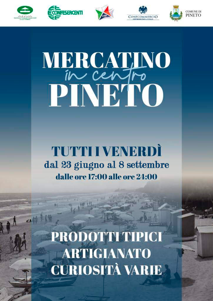 Mercatino in Centro Pineto