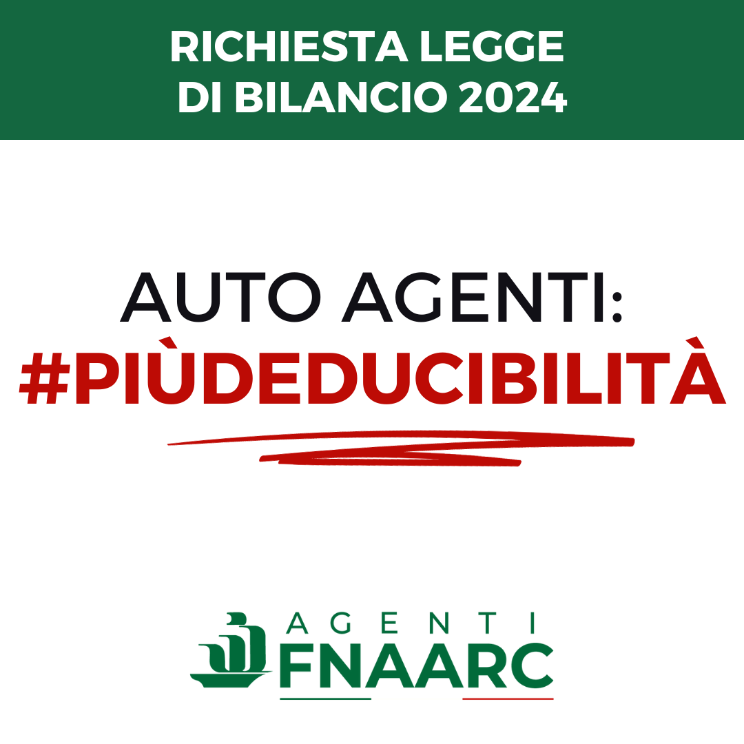 Deducibilità auto agenti: l’appello di Agenti FNAARC al Governo