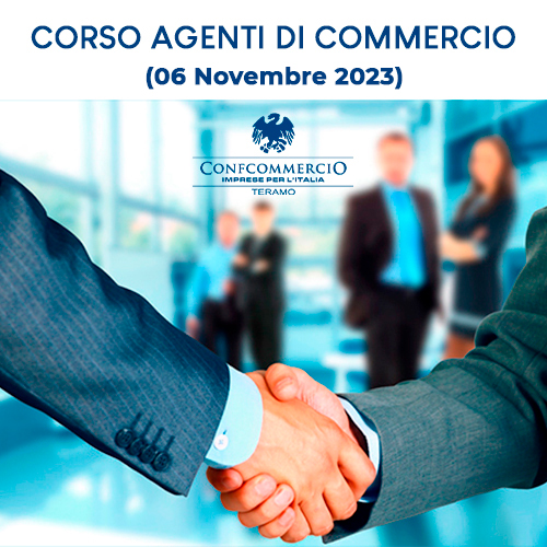 CORSO DI FORMAZIONE PROFESSIONALE AGENTI E RAPPRESENTANTI DI COMMERCIO