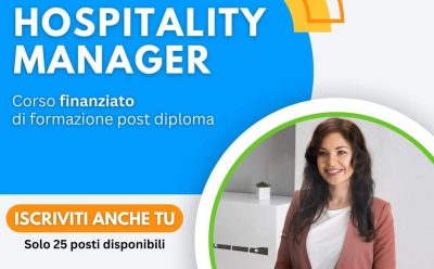 Hospitality Manager – Corso Finanziato