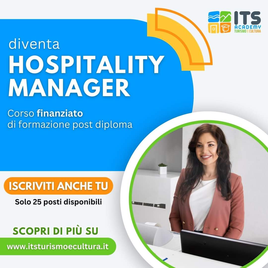 Hospitality Manager – Corso Finanziato