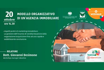 WEBINAR FIMAA – MODELLO ORGANIZZATIVO DI UN’AGENZIA IMMOBILIARE