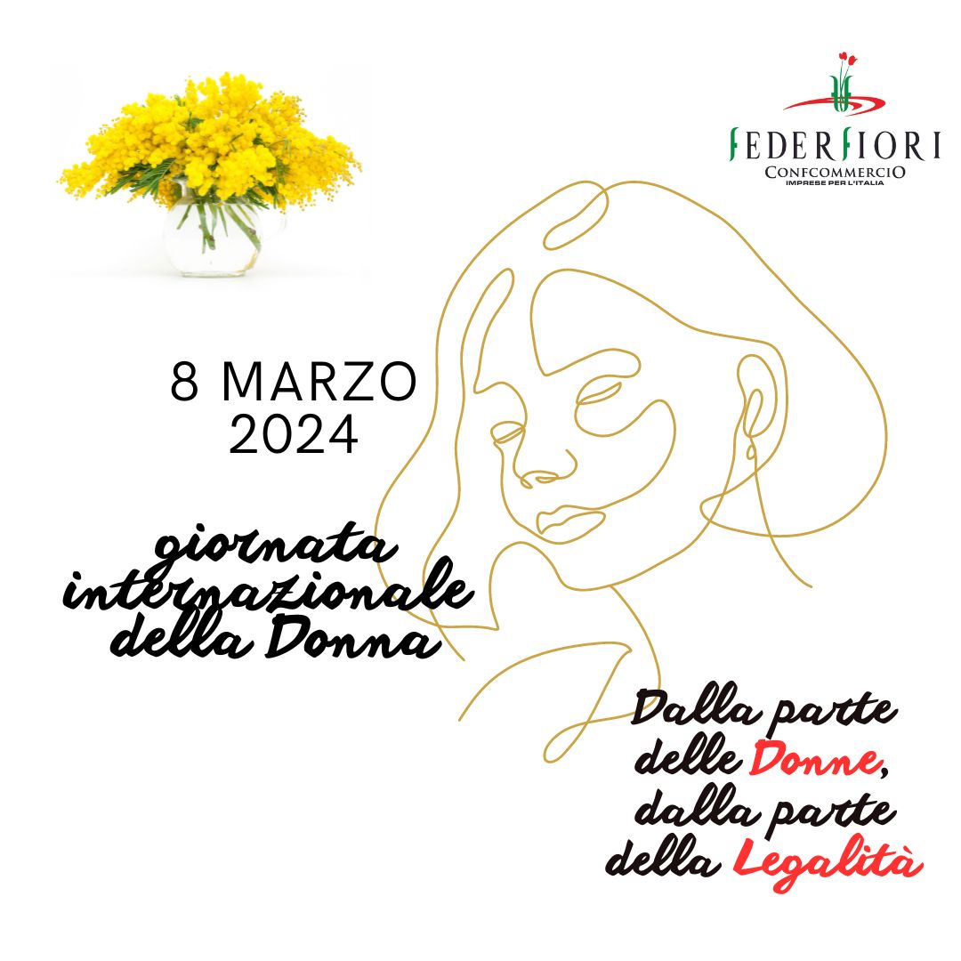 8 Marzo 2024: Federfiori – Confcommercio contro l’abusivismo