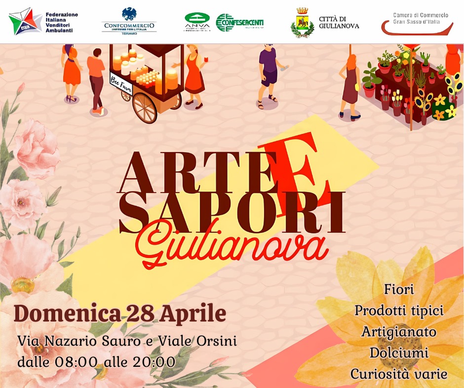 Arte e Sapori Giulianova – Domenica 28 Aprile