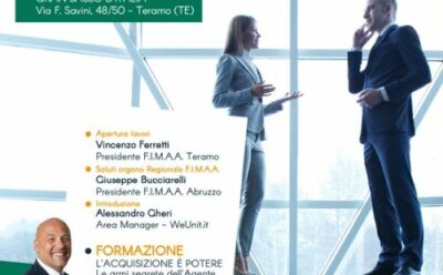 L’acquisizione è potere giornata formativa gratuita FIMAA Teramo