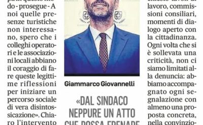 Giovannelli: «Il sindaco non ha fatto nulla per fermare il fenomeno»