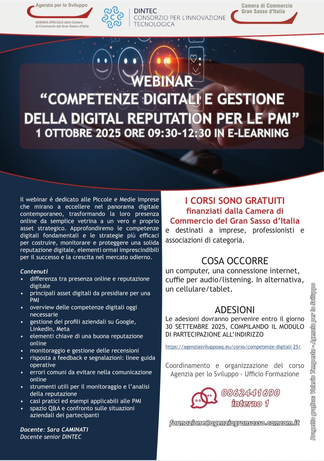 Webinar | Competenze digitali e gestione della digital reputation per le pmi