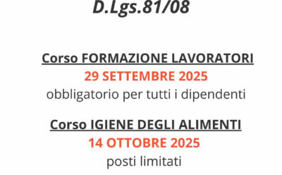 Corsi in Partenza D.Lgs.81/08