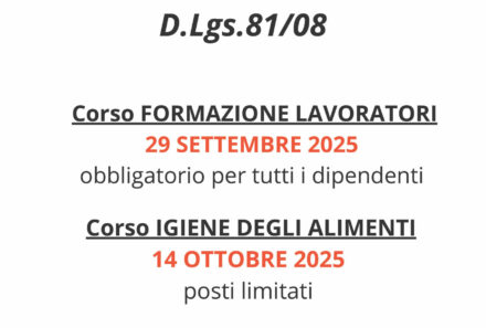 Corsi in Partenza D.Lgs.81/08