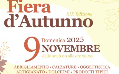 Fiera d’Autunno – Domenica 9 Novembre San Nicolò a Tordino XIX Edizione