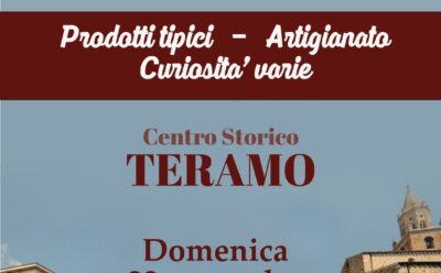 Mercatino artigianato e sapori – Teramo 23 novembre 2025
