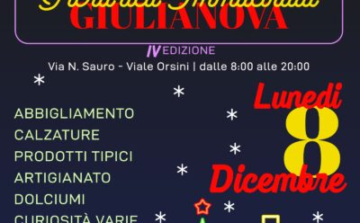 Fiera dell’immacolata Giulianova IV Edizione – Lunedì 8 dicembre 2025