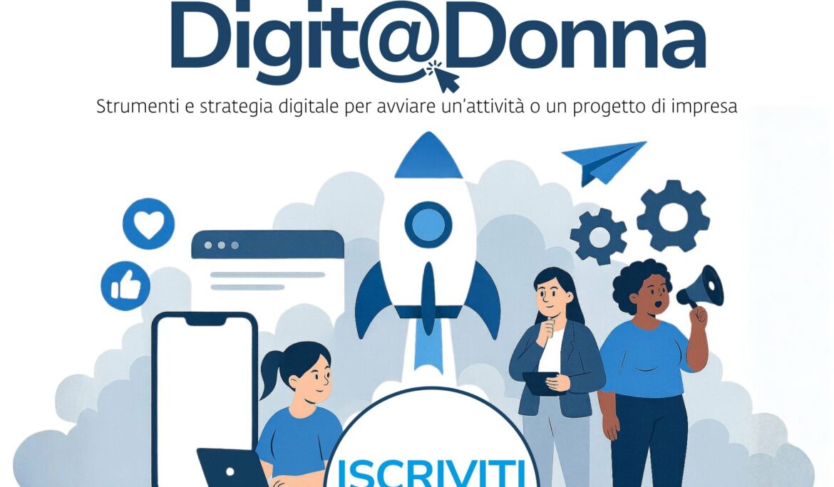 Digit@Donna – Apertura iscrizioni