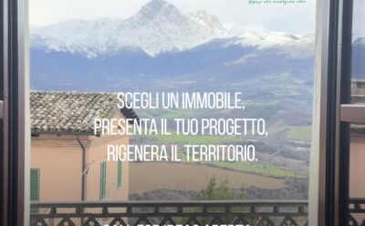 Avviso pubblico esplorativo per la rigenerazione e lo sviluppo turistico dell’Abruzzo post-sisma