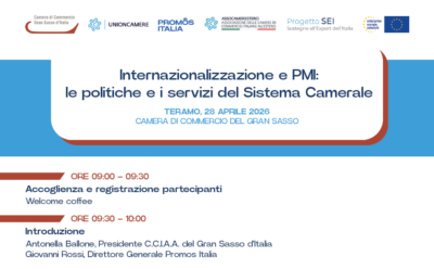 Convegno “Internazionalizzazione e PMI: le politiche e i servizi del Sistema Camerale”