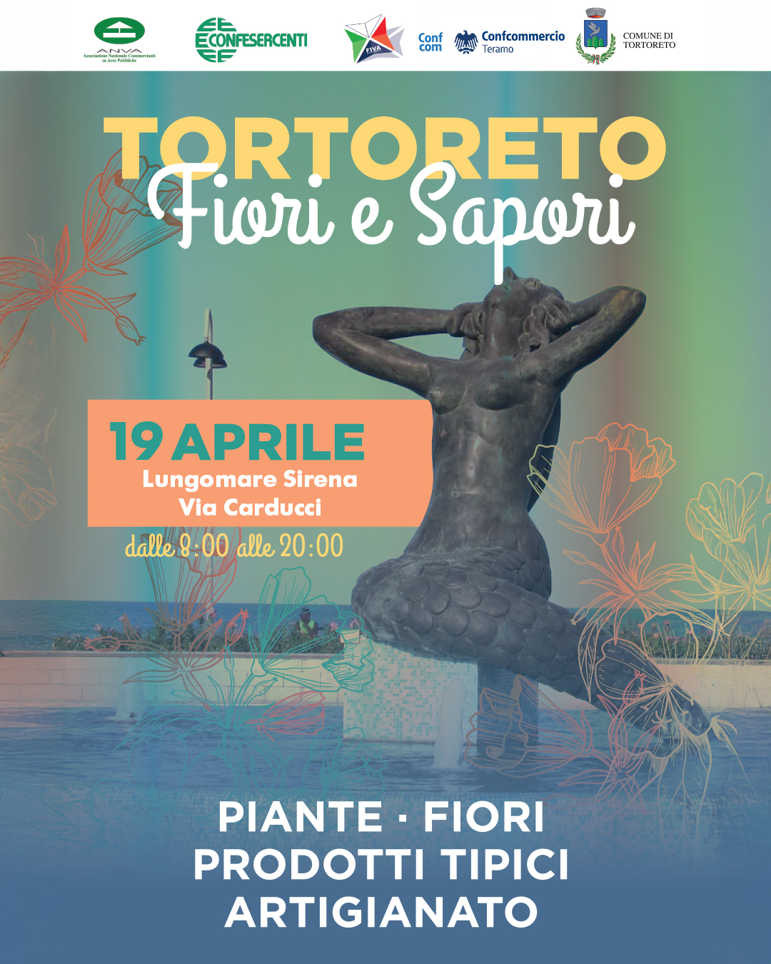 Tortoreto Fiori e Sapori Domenica 19 Aprile 2026
