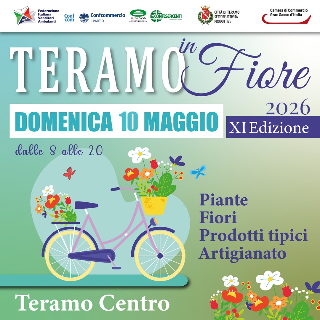 Teramo in Fiore XI Edizione – Domenica 10 Maggio 2026