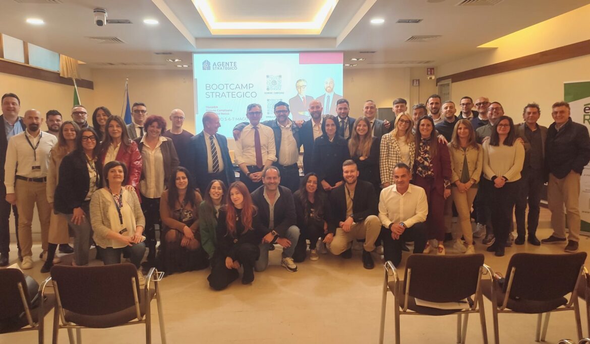 Bootcamp “Agente Strategico”: tre giorni di formazione per gli agenti immobiliari di Teramo e Ascoli
