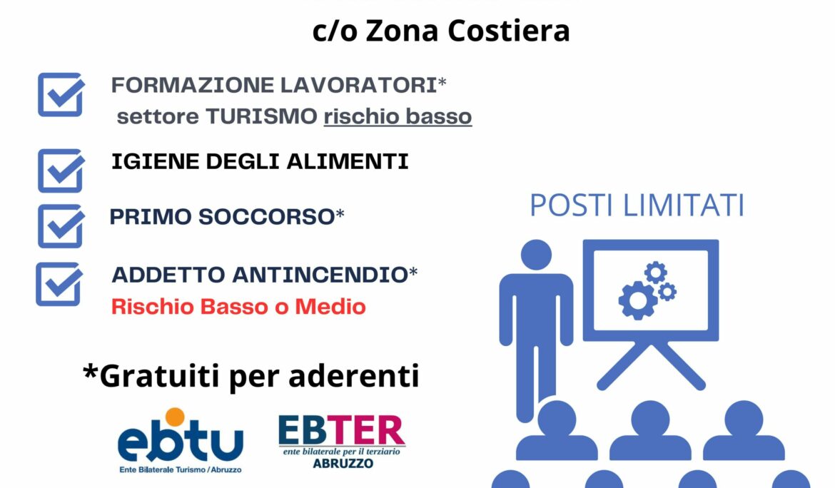 Corsi in partenza sulla sicurezza e formazione obbligatoria