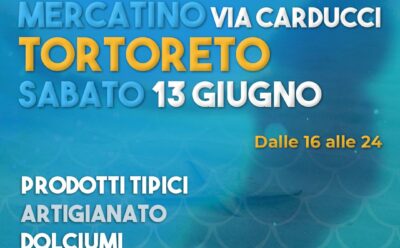 Mercatino Via Carducci Tortoreto – Sabato 13 Giugno